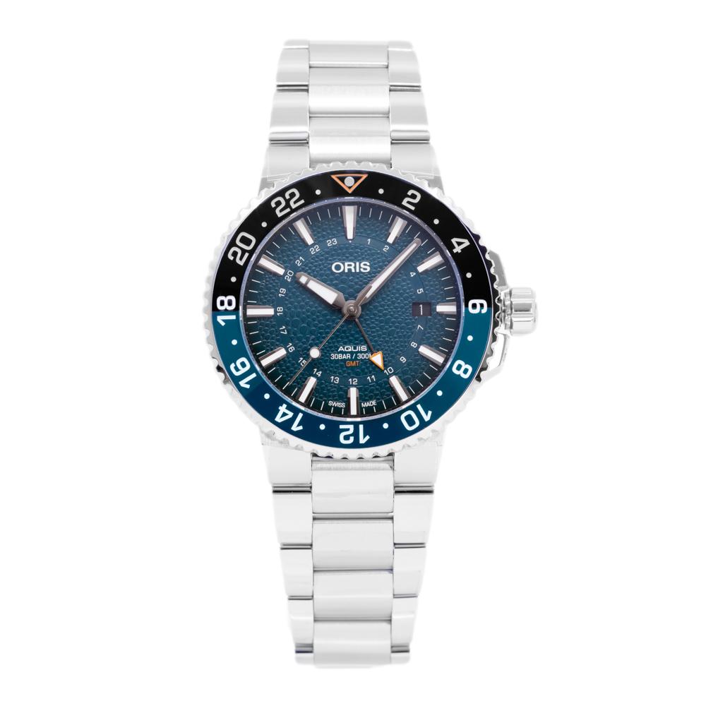 Oris 01 798 7754 4175-Set GMT Whale Shark Lt.Ed Uhr