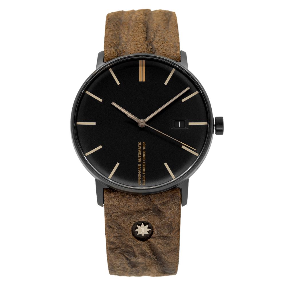Junghans Herrenuhr 027/4132.00 Form A Limitierte Auflage Datum
