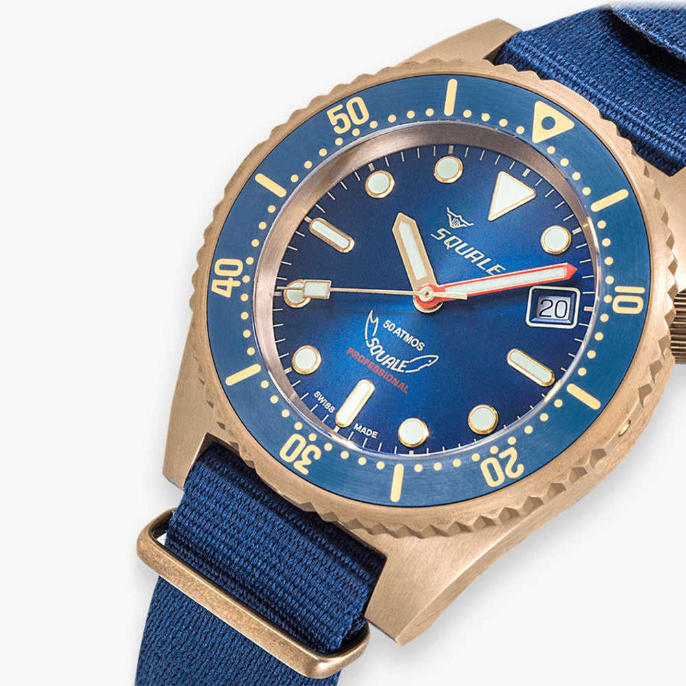 Squale 1521BRONBL.NB20