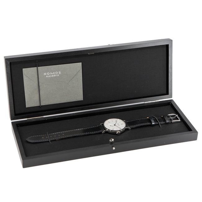 Nomos Glashutte 101 Tangente White Dial Manual Winding