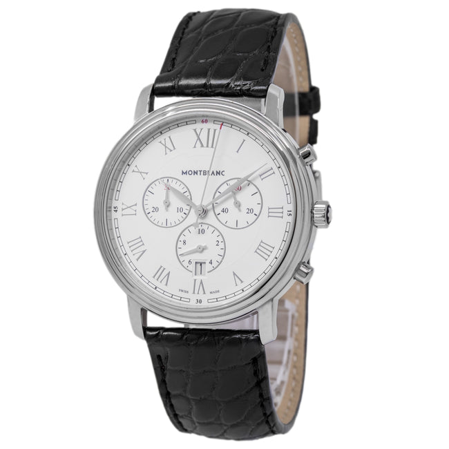 Montblanc Men's 114339 Tradition 43mm Quartz Chronograph