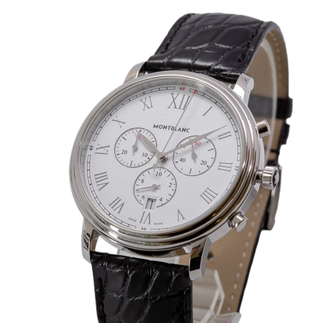 Montblanc Men's 114339 Tradition 43mm Quartz Chronograph