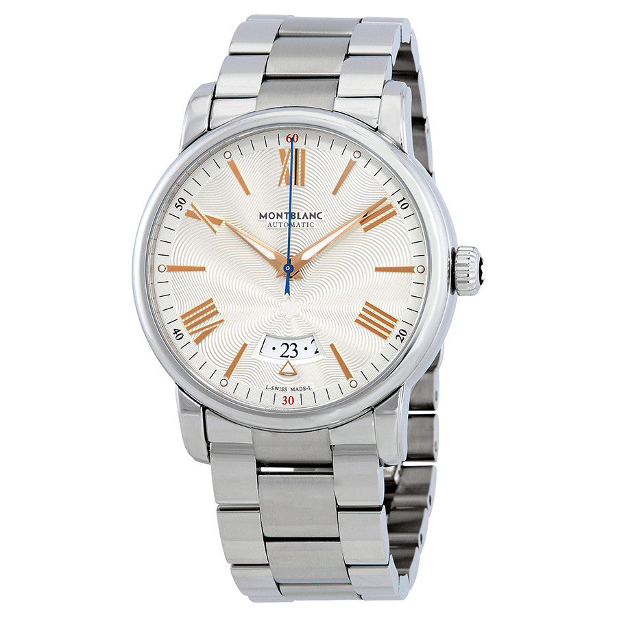 Montblanc Herrenuhr 114852 4810 Weißes Zifferblatt