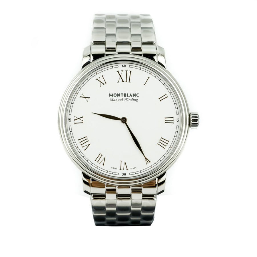 Montblanc Herrenuhr 119963 Tradition mit Handaufzug