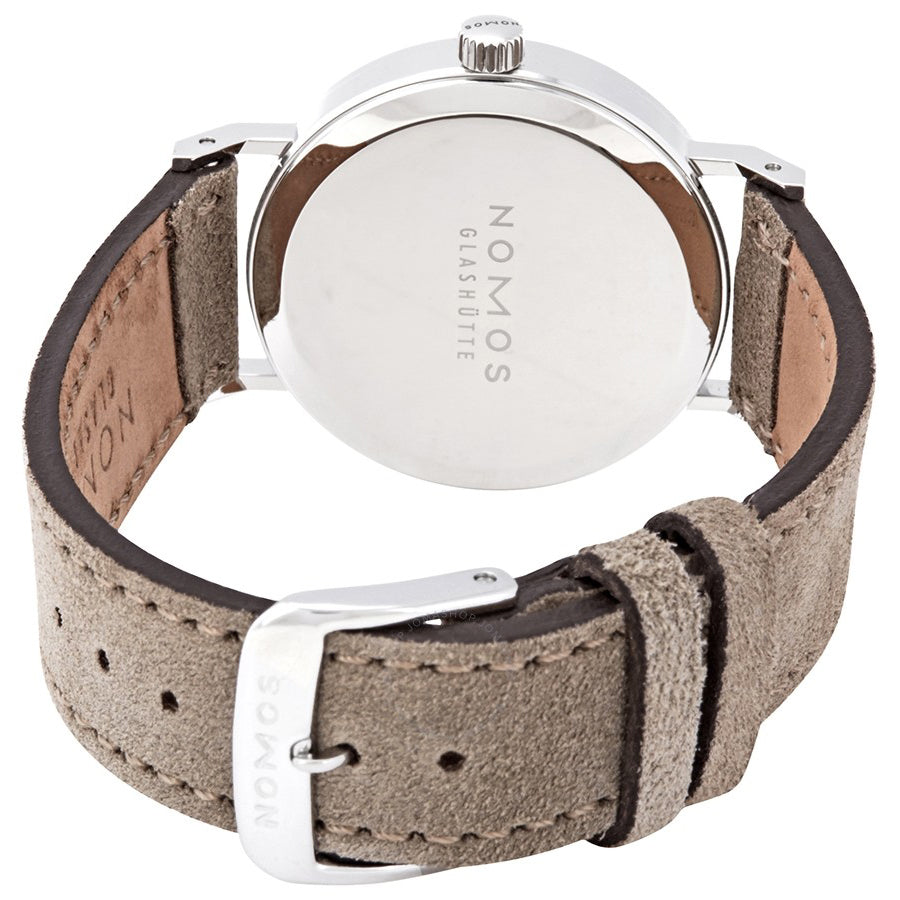 Nomos Glashutte 120 Tangente 33 Duo White Dial Watch