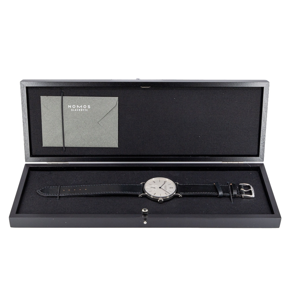Nomos Glashutte Men's 130 Tangente Datum White Dial