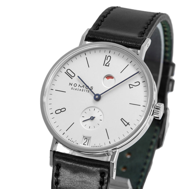 Nomos Glashutte Men's 130 Tangente Datum White Dial