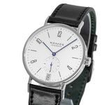 Nomos Glashutte Men's 130 Tangente Datum White Dial