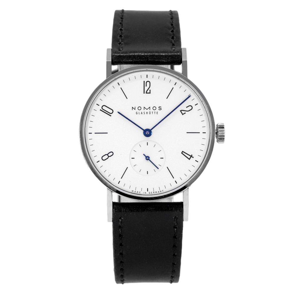 Nomos Glashütte Herrenuhr 139 Tangente kleine Sekunde