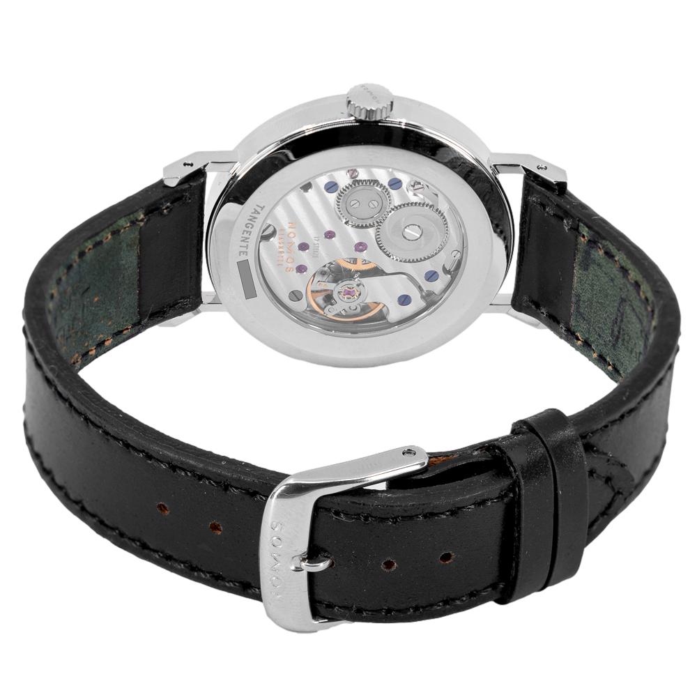 Nomos Glashütte Herrenuhr 139 Tangente kleine Sekunde