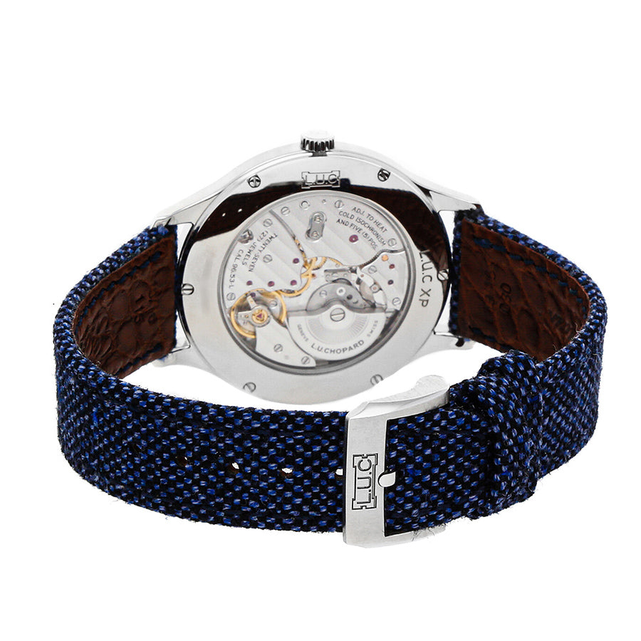 Chopard Men's 168592-3002 L.U.C XP Blue Dial Watch