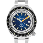 Squale Men's 2001BKBL.AC Sunray Blue 40mm 60 Atmos Automatic