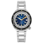 Squale Men's 2001BKBL.AC Sunray Blue 40mm 60 Atmos Automatic