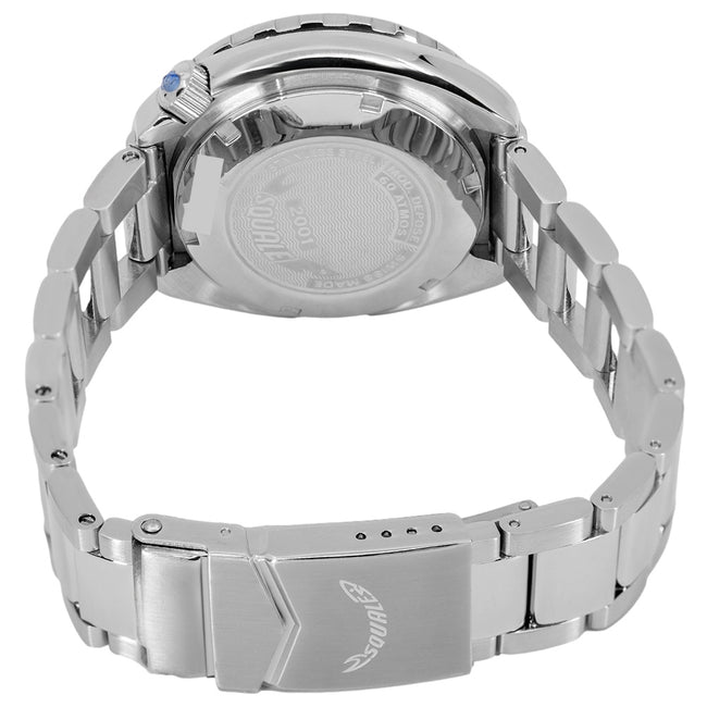 Squale Men's 2001BKBL.AC Sunray Blue 40mm 60 Atmos Automatic