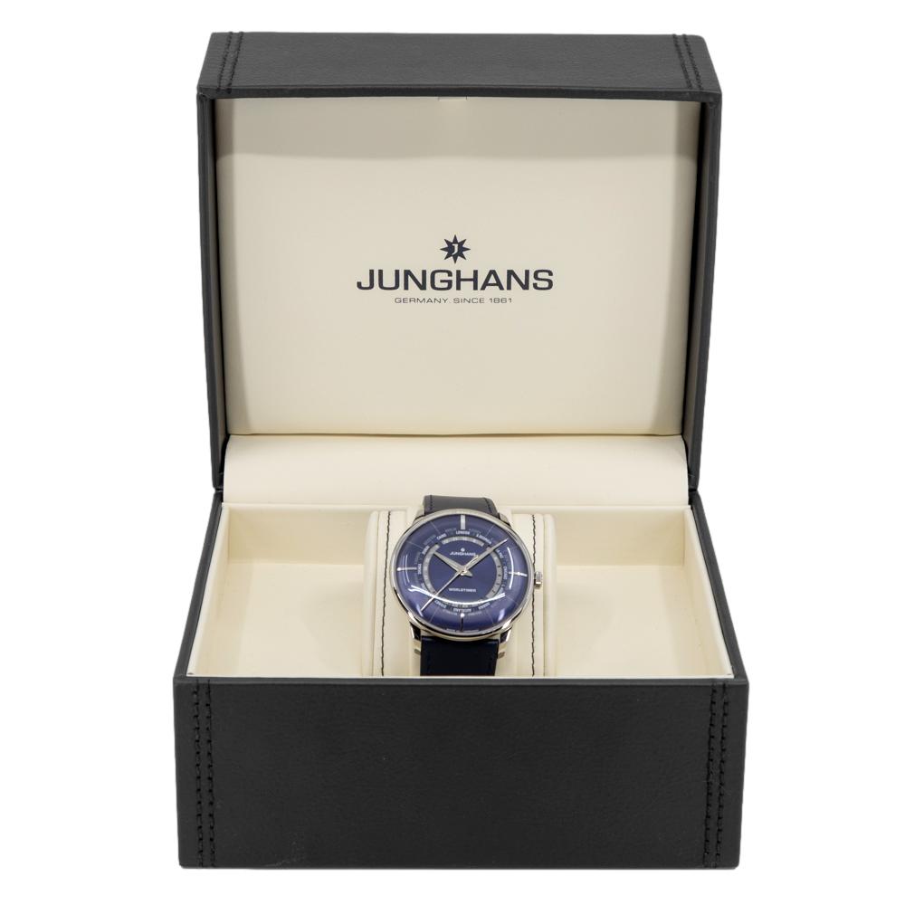 Junghans 27/3010.01 Meister World Timer Blue Sapphire