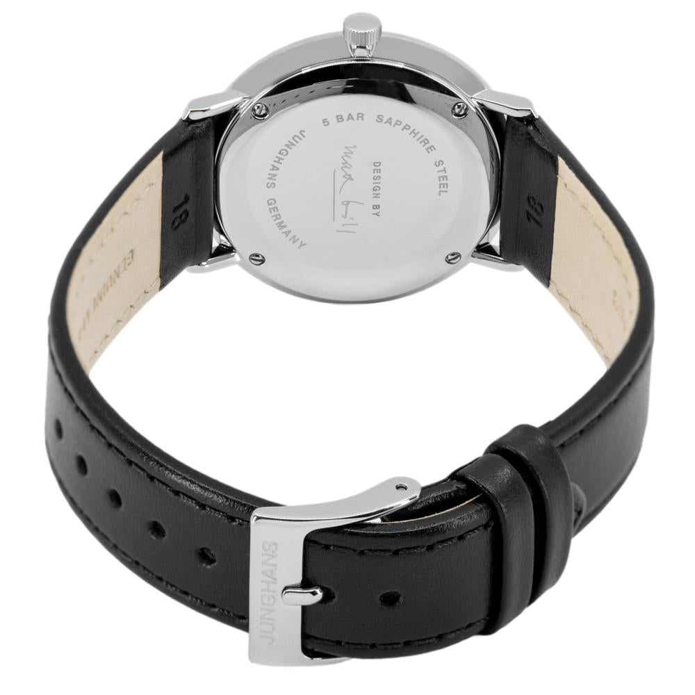 Junghans 27/3702.02 Max Bill Black Dial Sapphire Watch