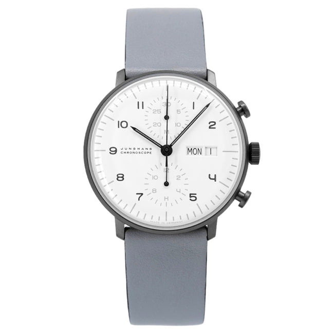 Junghans Men's 27/4008.03 Max Bill Chronoscope Auto
