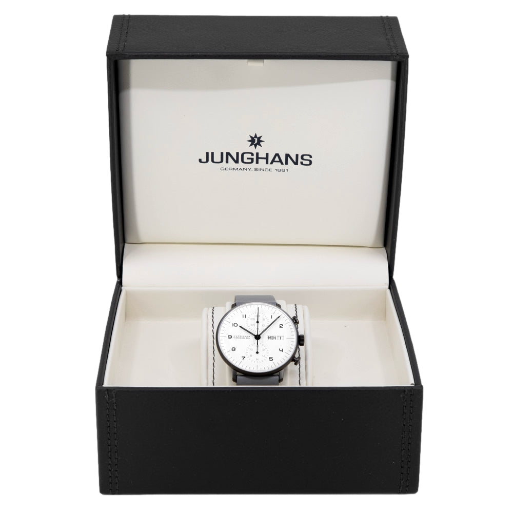 Junghans Men's 27/4008.03 Max Bill Chronoscope Auto