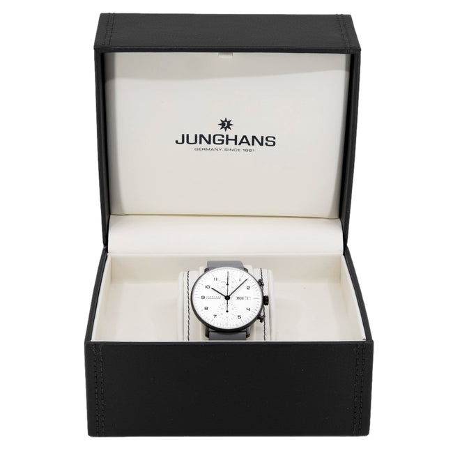 Junghans Men's 27/4008.03 Max Bill Chronoscope Auto