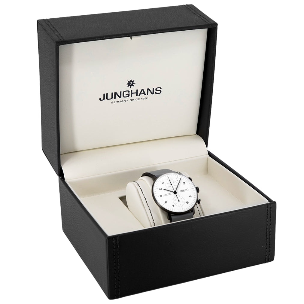 Junghans Men's 27/4008.03 Max Bill Chronoscope Auto