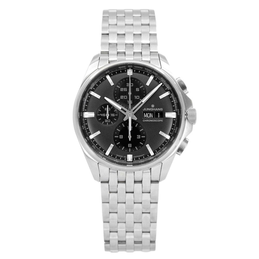 Junghans 27/4024.45 Meiste Cronoscope Englisch Datum Uhr