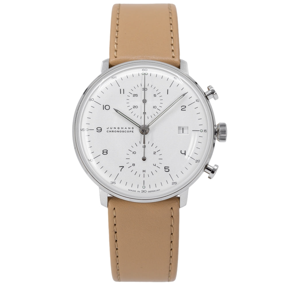 Junghans Men's 27/4502.02 Max Bill Chronoscope Automatic