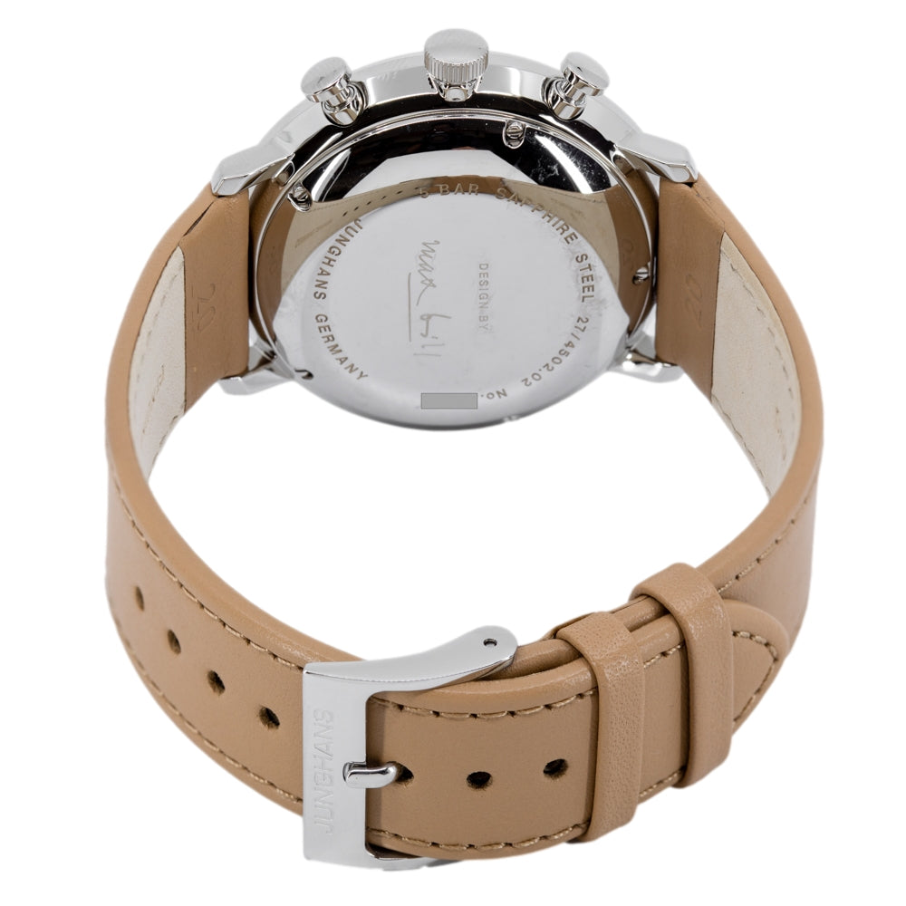 Junghans Men's 27/4502.02 Max Bill Chronoscope Automatic