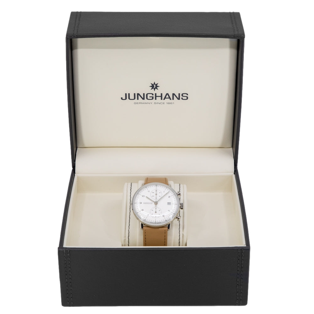 Junghans Men's 27/4502.02 Max Bill Chronoscope Automatic