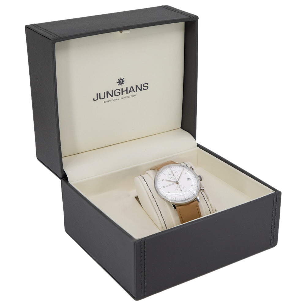 Junghans Men's 27/4502.02 Max Bill Chronoscope Automatic