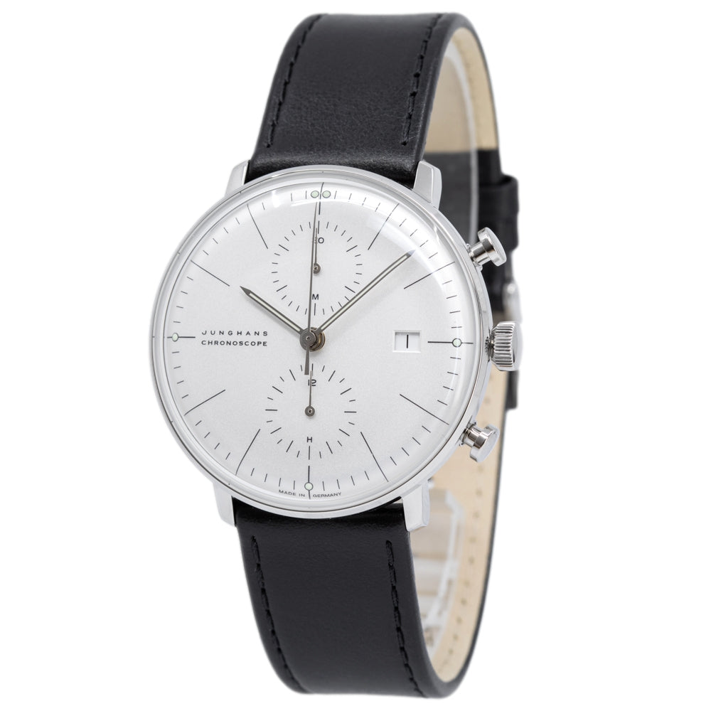 Junghans Herrenuhr 0274600.02 MaxBill Chronoscope Sapphire