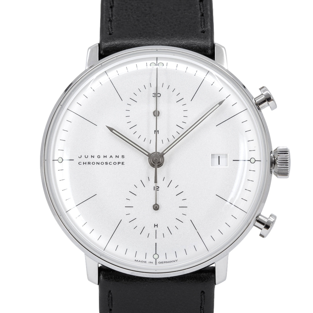 Junghans Herrenuhr 0274600.02 MaxBill Chronoscope Sapphire