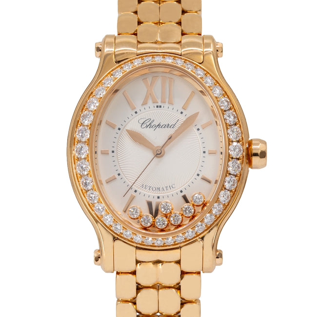 Chopard Ladies' 275362-5005 Happy Sport Rose Gold Automatic