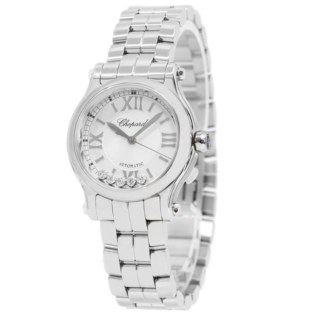 Chopard Damen 278573-3012 Happy Sport Silber Zifferblatt Uhr