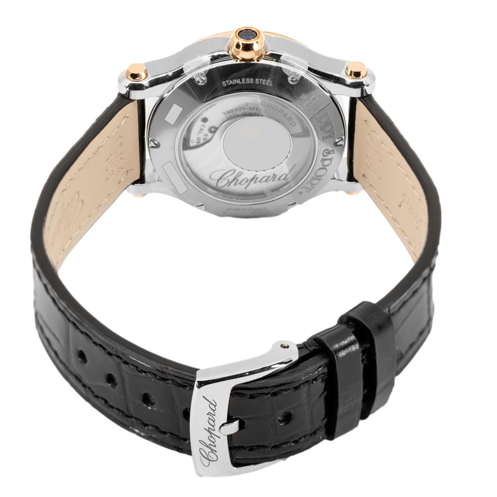 Chopard Damen 278573-6013 Happy Sport Weißes Zifferblatt Uhr