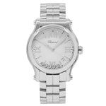 Chopard Ladies 278582-3002 Happy Sport White Dial Watch