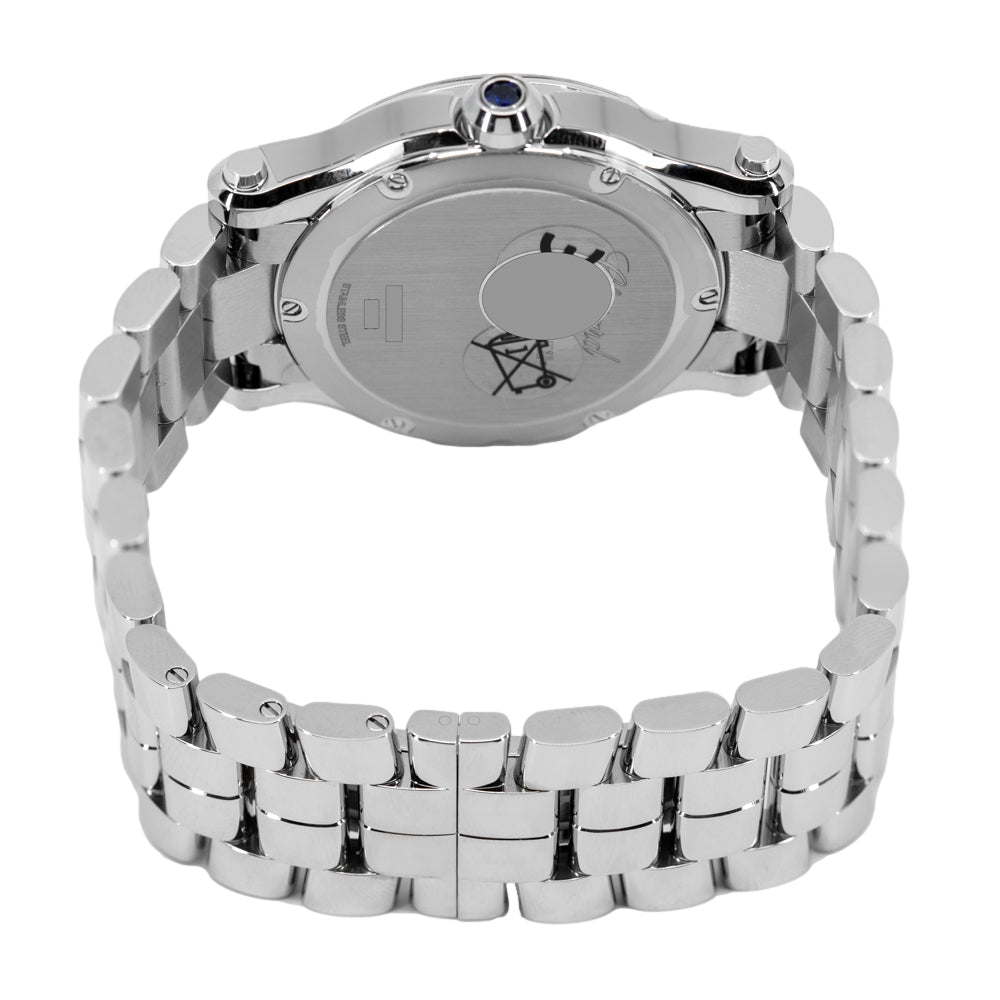 Chopard Ladies 278582-3002 Happy Sport White Dial Watch