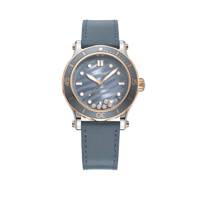 Chopard Ladies  278587-6001 Happy Ocean Diamonds Watch