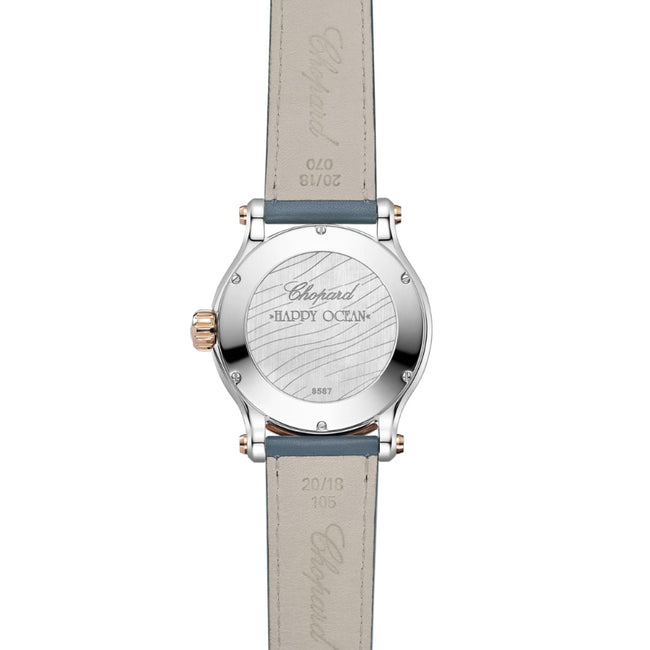 Chopard Ladies  278587-6001 Happy Ocean Diamonds Watch