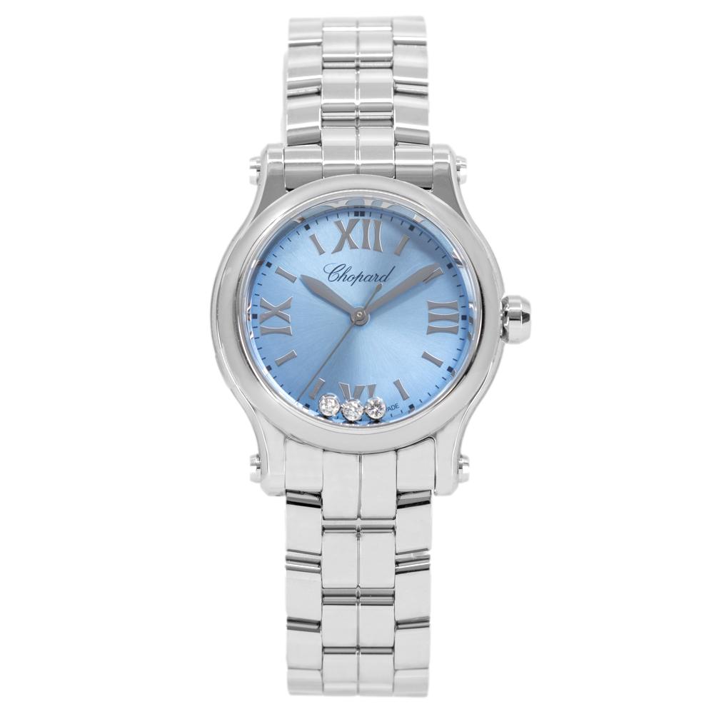 Chopard Ladies 278590-3010 Happy Sports Diamonds Watch
