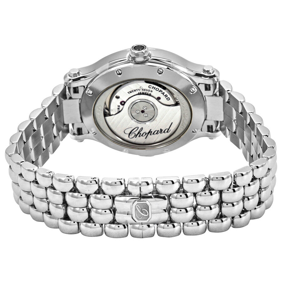 278602-3002-Chopard Ladies 278602-3002 Happy Sport Silver Dial Watch