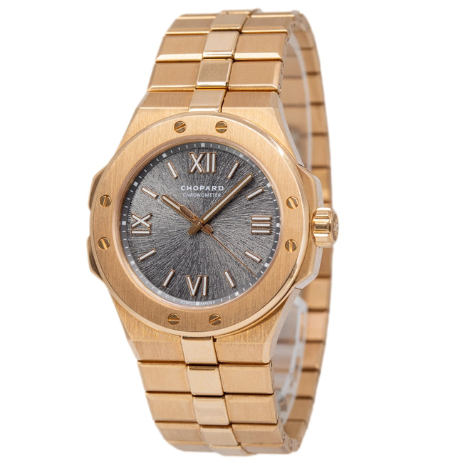 Chopard Unisex 295370-5001 Alpine Eagle 36 Rose Gold Auto