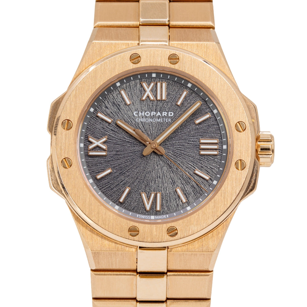 Chopard Unisex 295370-5001 Alpine Eagle 36 Rose Gold Auto