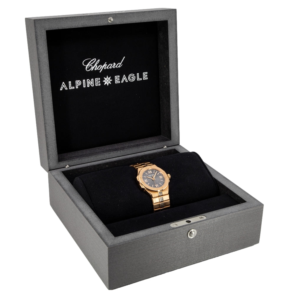 Chopard Unisex 295370-5001 Alpine Eagle 36 Rose Gold Auto