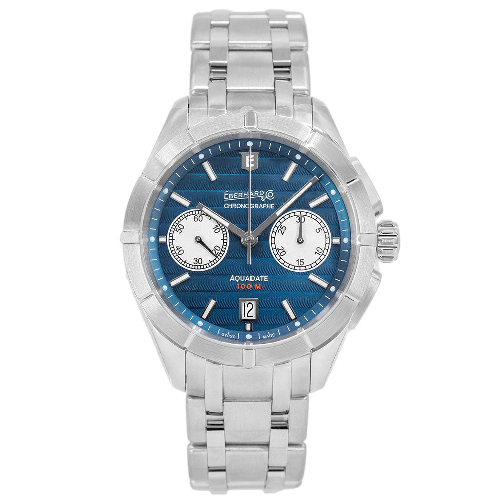 Eberhard & Co. Men's 31071.02 CA Aquadate 41mm Chronograph