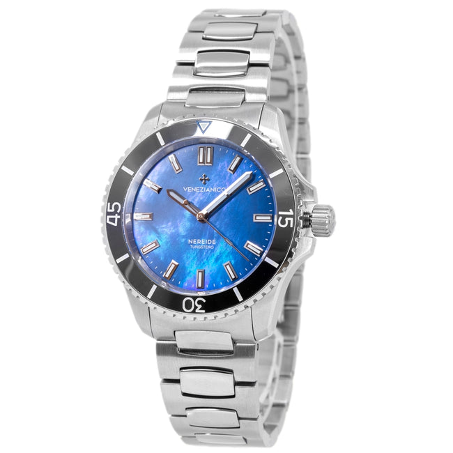 Venezianico Men's 3121541C Nereide Tungsteno 39mm Automatic