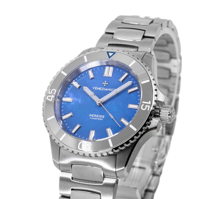 Venezianico Men's 3121541C Nereide Tungsteno 39mm Automatic