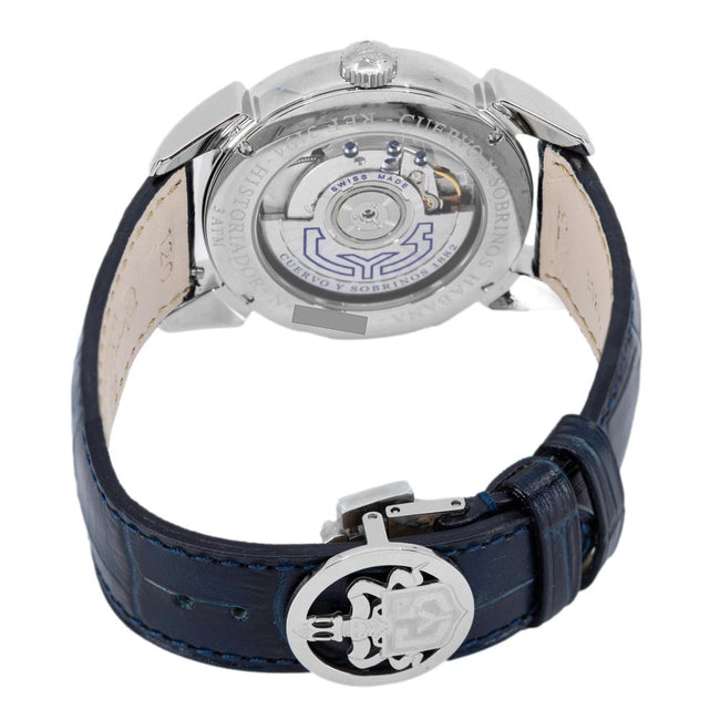 CuervoySobrinos Men's 3194.1A Maestro Retrógrado Watch