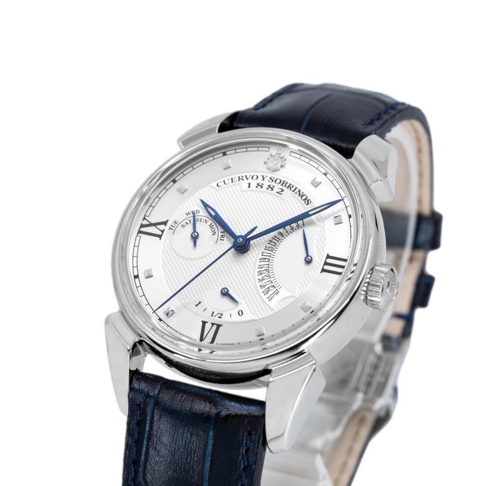 CuervoySobrinos Men's 3194.1A Maestro Retrógrado Watch