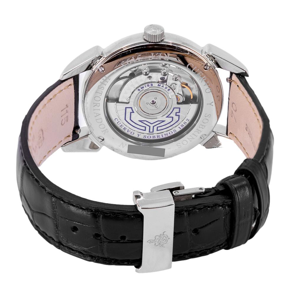 Cuervo y Sobrinos Men's 3195.1CS.AR Historiador 40mm Auto