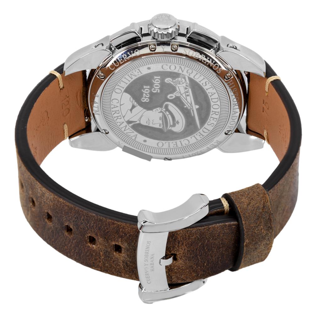 Cuervo y Sobrinos 3201.1CN Vuelo Emilio Carranza Chronograph